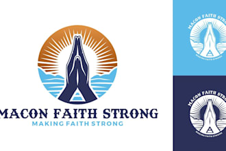 design custom christian church, ministry and religious logo