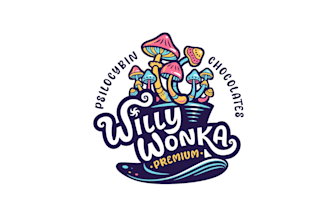 design custom candy, chocolate, bakery and sweets logo
