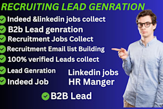 do linkedin recruiting, sourcing and email list building