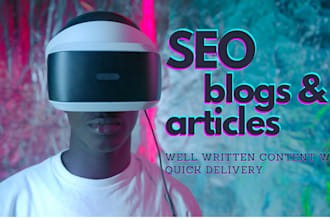 write well SEO optimized and relevant gaming, ai, tech blogs and articles