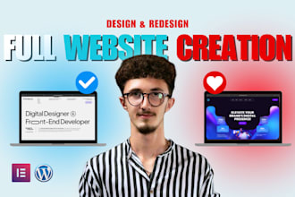 design, redesign responsive website in 11 hours