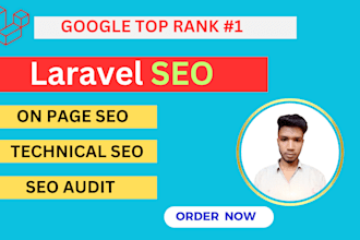 optimize laravel SEO and rank your website on google top 1