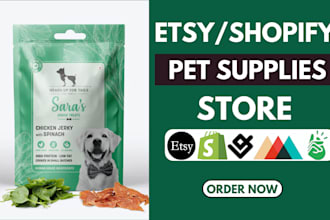 design shopify store update shopify dropshipping store revamp pet store design