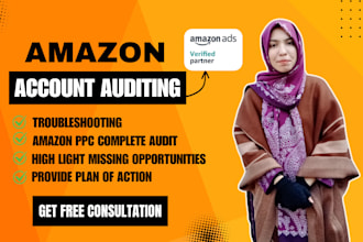 audit amazon account PPC campaigns audit product listings create action plan