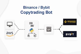 create copy trading bot for crypto trading bot, binance bot, arbitrage bot