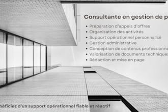 help you in your projects by providing operational support