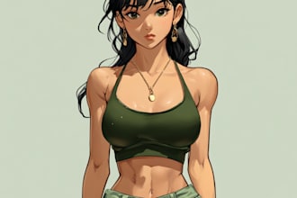draw your ocs or manga anime characters