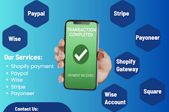 create payment gateway wise, paypal, stripe, payoneer