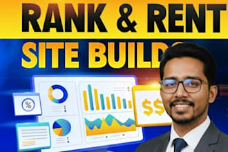 create a professional rank and rent website for you