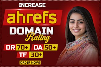 increase domain rating DR using high authority da tf dofollow SEO backlinks