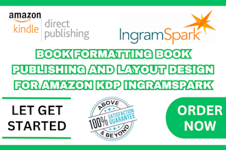 do book formatting layout design amazon kdp publishing lulu ebook formatting