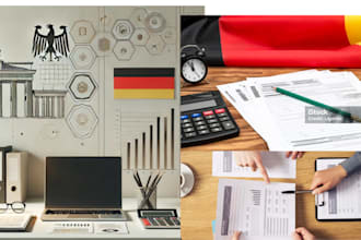 prepare and file german income tax return, vat, corporate tax