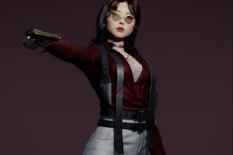 3d metahuman character, npc character, unreal engine 5, dnd character, vr chat