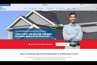 do roofing website wordpress website handyman website