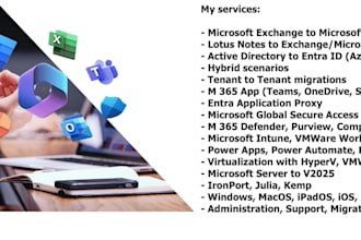 provide microsoft 365 consulting migration and administration