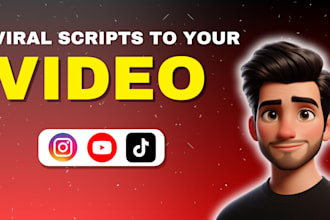write a creative and professional script for your video