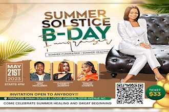 design and redesign a unique church flyer or event flyer, fb, ig posters