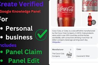 create and claim google knowledge panel, business profile