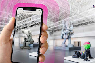 build marker base and location based ar app, markerless ar app, webar ecommerce
