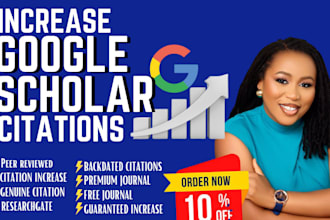increase your google scholar citation in a peer reviewed indexed journal