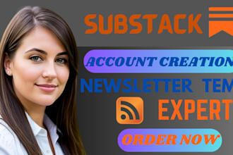 create your substack, create substack post and newsletter