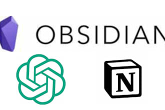 boost your productivity with custom obsidian, notion, and ai workflows