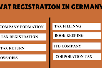 do vat oss registration and tax filling for germany, spain, italy and fran