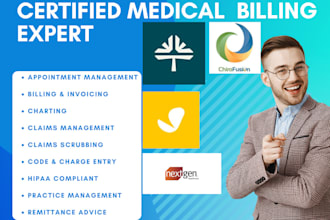 setup medical billing using tebra simplepractice nextgen office chirofusion