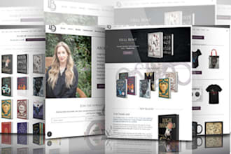 author website, personal portfolio website, artist website, wordpress blog