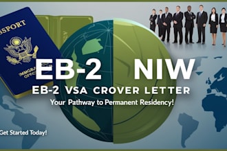 write eb1a petition cover letter for eb2 niw e2 usa canada visa us immigration