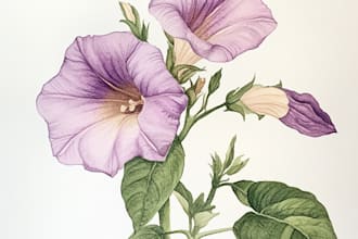 create botanical watercolor illustration for you