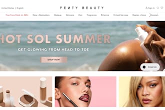 design skincare shopify store cosmetic store skincare website beauty website