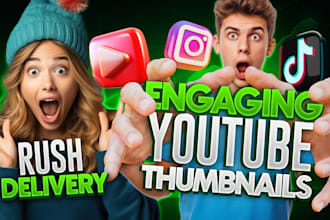 design thumbnails that get clicks rush