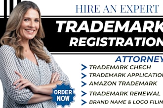 be your US licensed trademark attorney for your brand registration through uspto