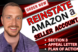 expertly suppor reinstate your suspende amazon seller account listing section 3