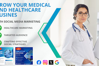 be social media marketing manager for your medical or healthcare business