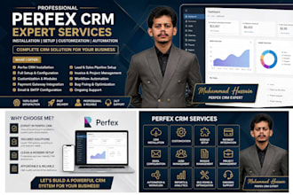 install, setup and customize perfex CRM professionally