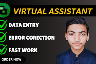 do fast and accurate data entry operations