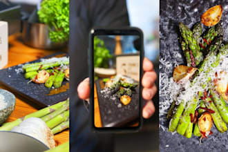 do food video editing for your ads, commercial and promo video in 24 hours