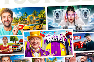 design professional eye catchy thumbnails
