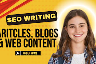 provide SEO content, articles, blogs and rewriting services