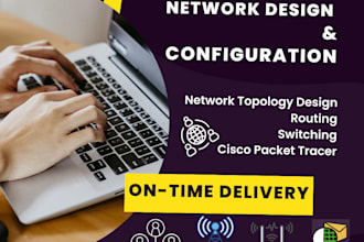 design and configure network topologies in cisco packet tracer