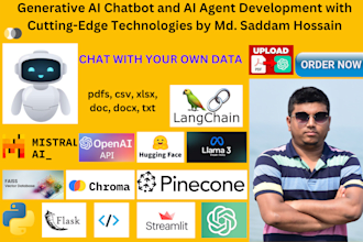 create ai chatbots and rag apps with openai, langchain, and vector databases