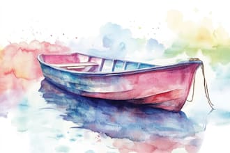 illustrate anything in pencil or watercolor