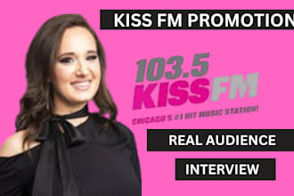 play and promote your song on kiss fm radio