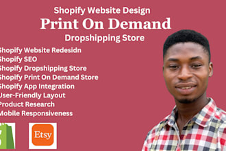 do shirt design, etsy shop, shopify store print on demand printful and printify