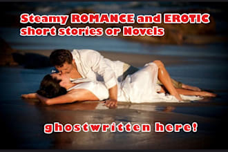 ghostwrite romance love erotic bdsm novel or ebook