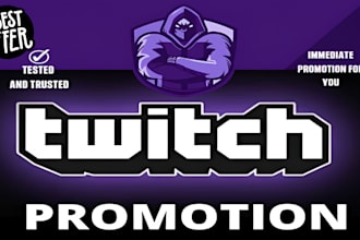 promote your twitch channel to bring organic live viewers, twitch followers