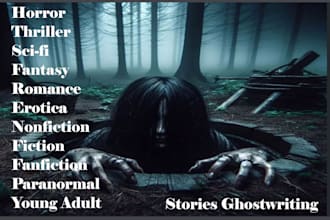 ghostwrite trembling horror thriller mystery murder stories
