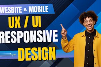 do UI UX design, mobile app or website ui ux design